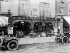 Parkers Motor House, St Giles, Oxford, Oxfordshire, c1860-c1922. Artist: Henry Taunt
