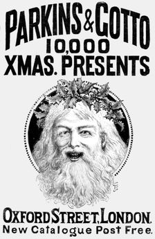 'Parkins and Gotto, 10,000 Xmas Presents 1891. Creator: Unknown