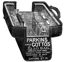 Parkins and Gotto's £5.5.0. Bag, 1883. Creator: Unknown