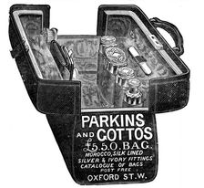 Parkins and Gotto's £5.5.0. Bag, 1883. Creator: Unknown