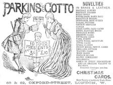 Parkins & Gotto - Novelties, 1883. Creator: Unknown