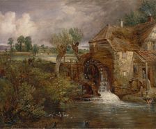 Parham Mill, Gillingham, ca. 1826. Creator: John Constable