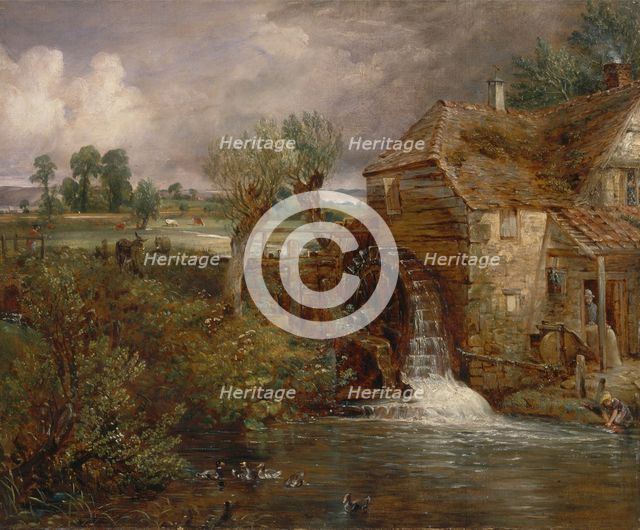 Parham Mill, Gillingham, ca. 1826. Creator: John Constable.