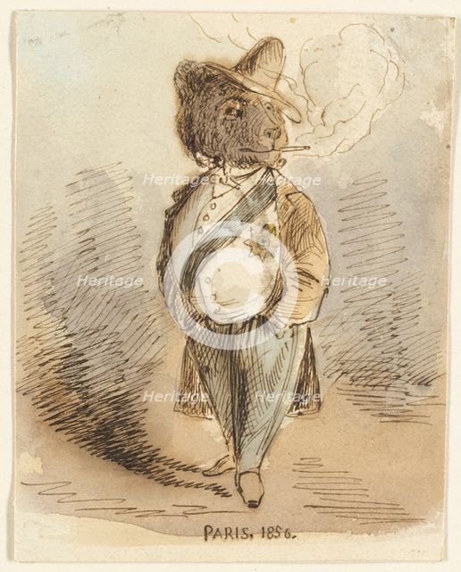 Paris 1856, c. 1856. Creator: John Leech.