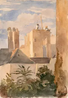 Paris, 1825. Creator: James William Giles
