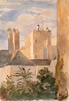 Paris, 1825. Creator: James William Giles