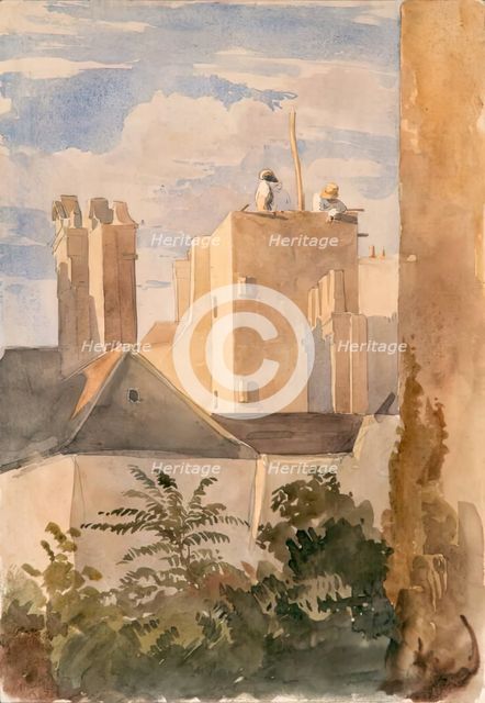 Paris, 1825. Creator: James William Giles.