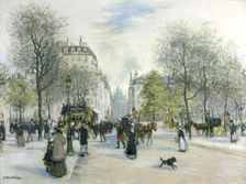 Paris 1900. Artist: Jean Francois Raffaelli