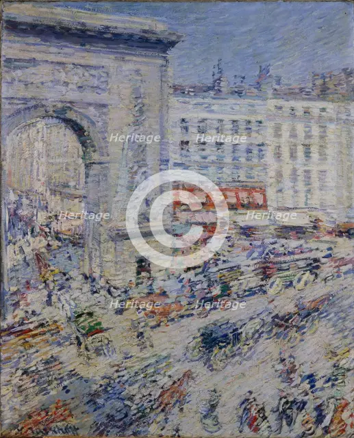 Paris, 1900s. Artist: Tarkhov, Nikolai Alexandrovich (1871-1930)
