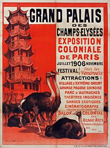 Paris colonial exhibition, 1906, 1906. Creator: Bouisset, Firmin (1859-1925)