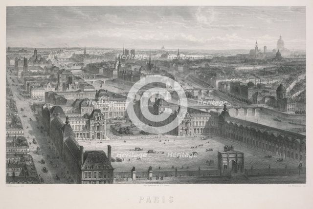 Paris. Creator: Adolphe Rouargue (French, 1810-1870).