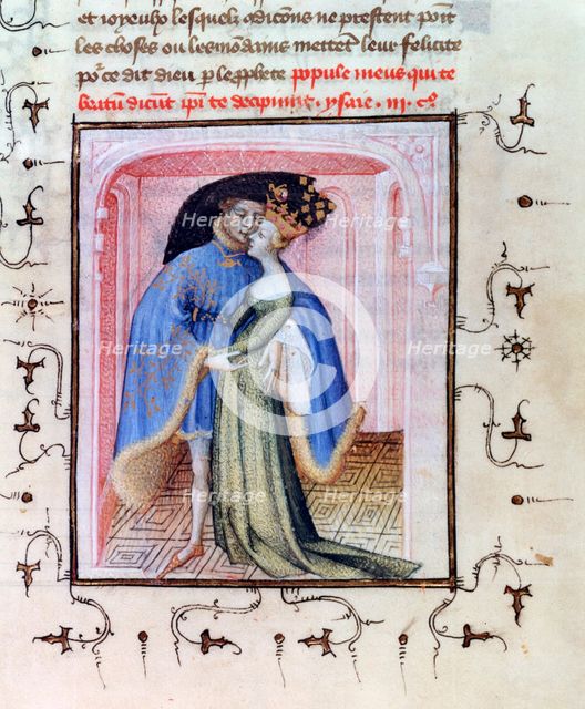 Paris and Helen, c1406. Artist: Unknown