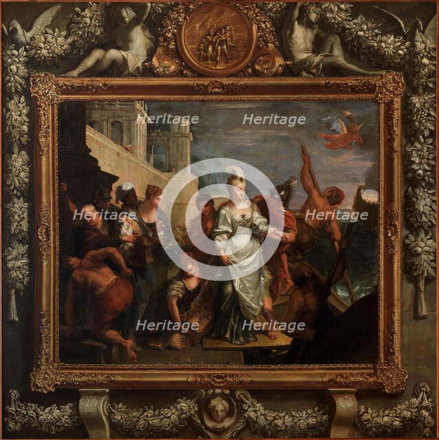 Paris abducting Helen, 1708-1710. Creator: Raoux; Jean (1677-1734).