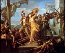 Paris Abducting Helen c1782-c1784. Artist: Gavin Hamilton