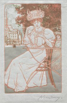 Paris Almanac, 1897: Summer, 1897. Creator: Auguste Louis Lepère (French, 1849-1918)