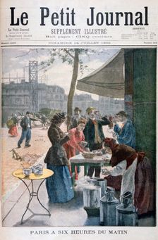 Paris at six o'clock in the morning, 1895