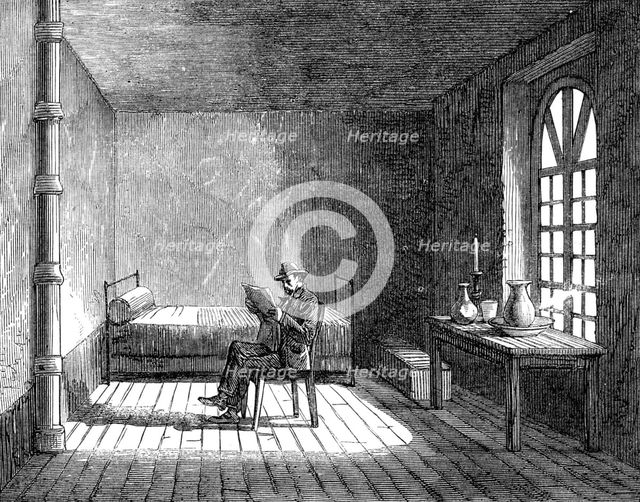 Paris Demolitions - prisoner's chamber, 1864. Creator: Unknown.