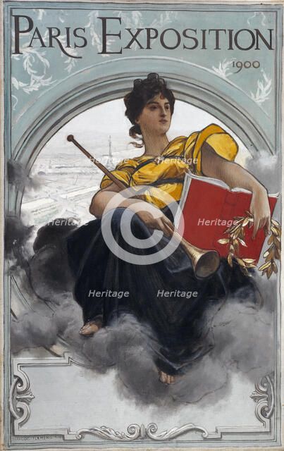 Paris Exposition 1900, 1900. Creator: Flameng, François (1856-1923).