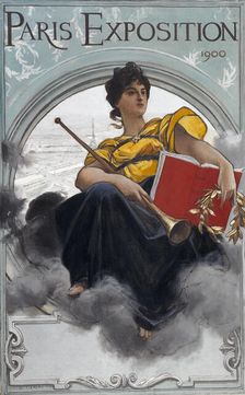 Paris Exposition 1900, 1900. Creator: Francois Flameng