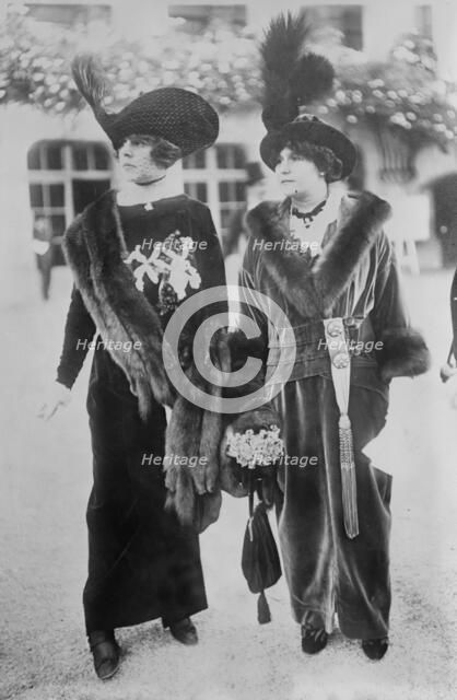 Paris Fashion - 1914, 1914. Creator: Bain News Service.