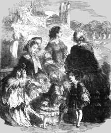 Paris Fashions 1854. Creator: Unknown