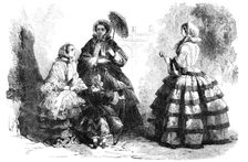 Paris Fashions for May, 1856. Creator: Unknown