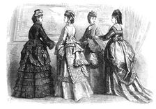 Paris fashions for May, 1870. Creator: Unknown
