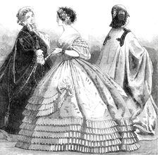 Paris Fashions for November, 1860. Creator: Unknown
