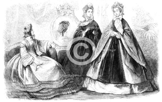 Paris fashions for November, 1861. Creator: Unknown.