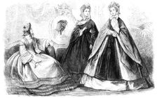 Paris fashions for November, 1861. Creator: Unknown