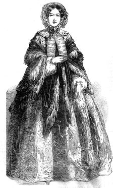 Paris Fashions for October, 1854. Creator: Unknown