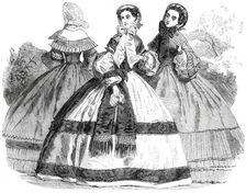 Paris Fashions for October, 1860. Creator: Unknown