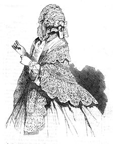 Paris Fashions for August, 1854. Creator: Unknown