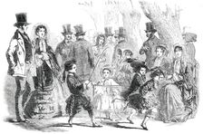 Paris Fashions for April, 1850. Creator: Unknown