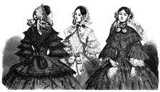 Paris Fashions for April, 1856. Creator: Unknown