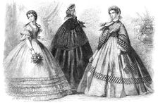 Paris fashions for December, 1861. Creator: Unknown