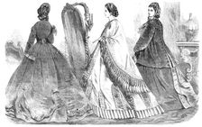 Paris fashions for December, 1864. Creator: Unknown