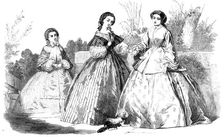 Paris Fashions for July, 1860. Creator: Unknown