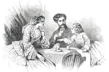 Paris Fashions for July - Morning Dress, 1850. Creator: Unknown