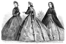 Paris fashions for June, 1864. Creator: Unknown