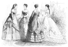 Paris fashions for June, 1868. Creator: Unknown