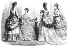 Paris fashions for June, 1869. Creator: Unknown