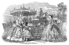 Paris fashions for September, 1861. Creator: Unknown