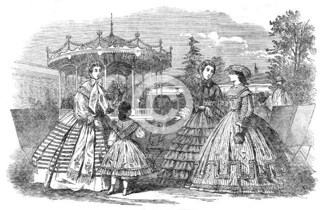 Paris fashions for September, 1861. Creator: Unknown.