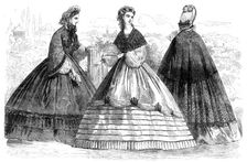 Paris fashions for September, 1862. Creator: Unknown