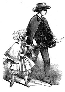 Paris Fashions for the New Year, 1854. Creator: Unknown