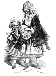 Paris Fashions for the New Year, 1854. Creator: Unknown