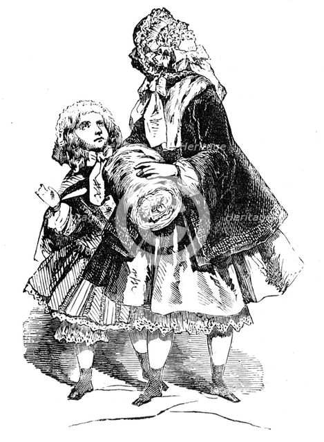 Paris Fashions for the New Year, 1854. Creator: Unknown.