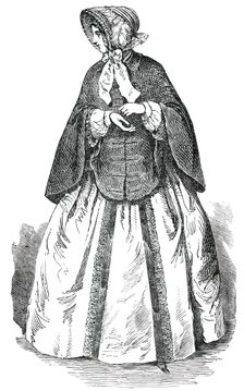 Paris Fashions for the New Year, 1850. Creator: Unknown