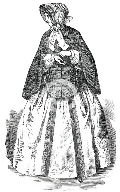 Paris Fashions for the New Year, 1850. Creator: Unknown.